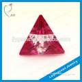 Triangle Shape Fake Mutil-color Cubic Zirconia Rough Gemstones Wholesale